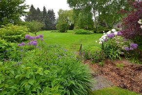 View of Back Property - Country homes for sale and luxury real estate including horse farms and property in the Caledon and King City areas near Toronto